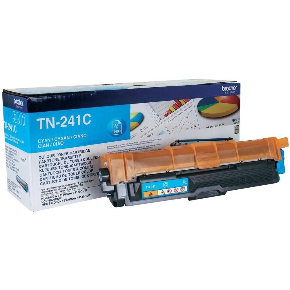 Brother TN241C Toner TN241 cyan 1 400str HL-3140CW / 3150 / 3170 / DCP-9020CDW