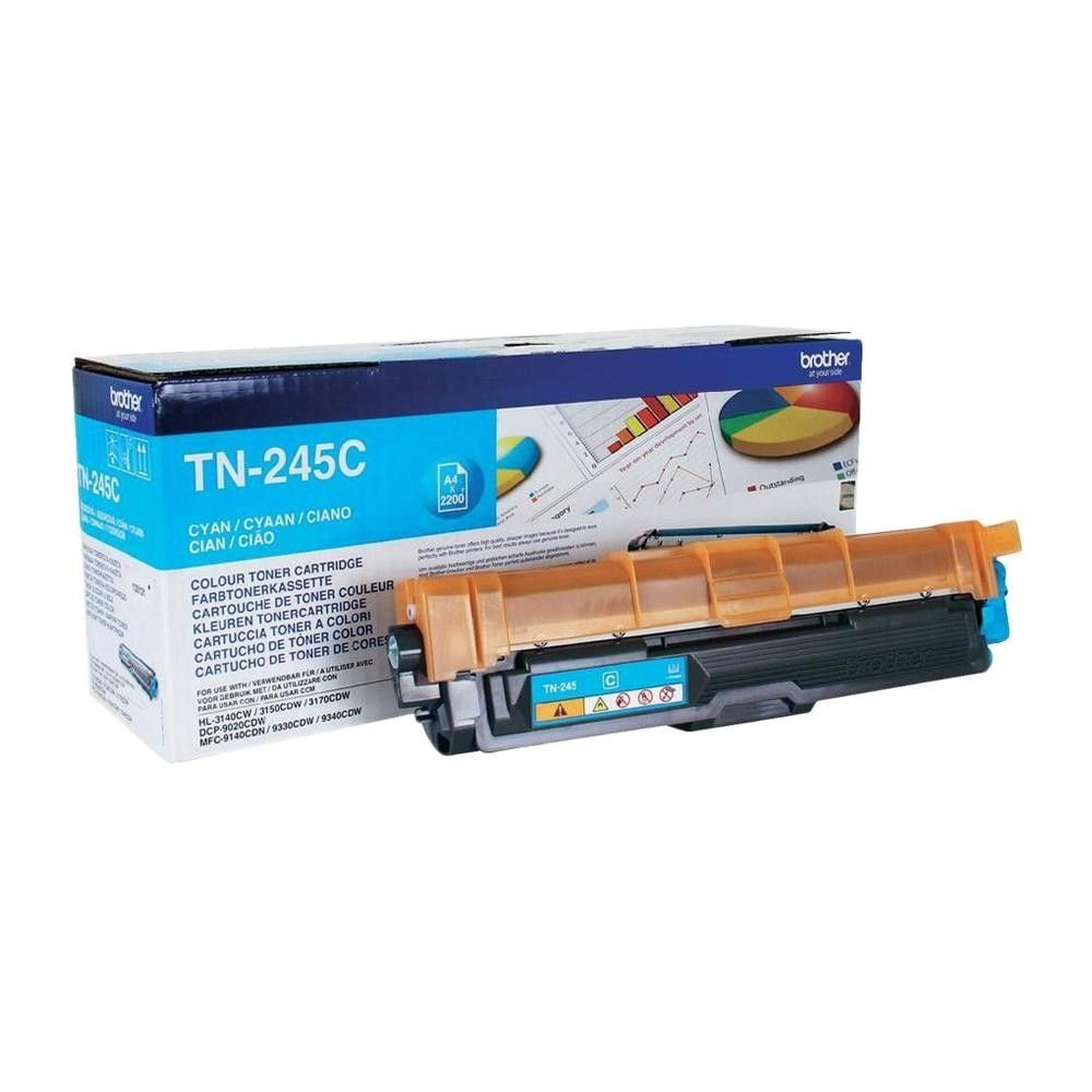 Brother TN245C Toner TN245 cyan 2 200str HL-3140CW / 3150 / 3170 / DCP-9020