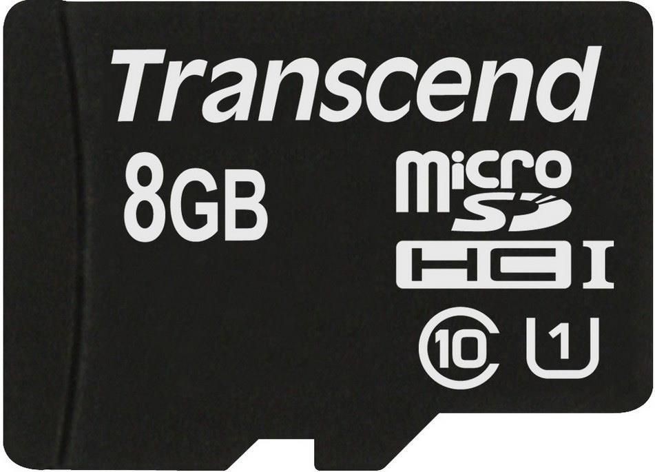 Transcend TS8GUSDCU1 karta pamięci Micro SDHC 8GB UHS-I 300x PREMIUM