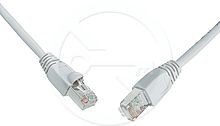 Solarix Patchcord CAT6 SFTP PVC 10m szary snag-proof