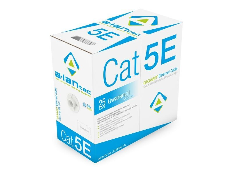 A-LAN Kabel F/UTP kat.5E Eca LSOH 305m - 25 lat gwarancji