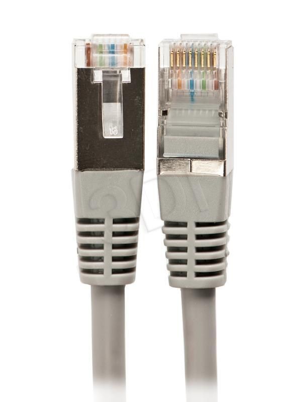 A-LAN Patchcord F/UTP kat.6 PVC 0.5m szary