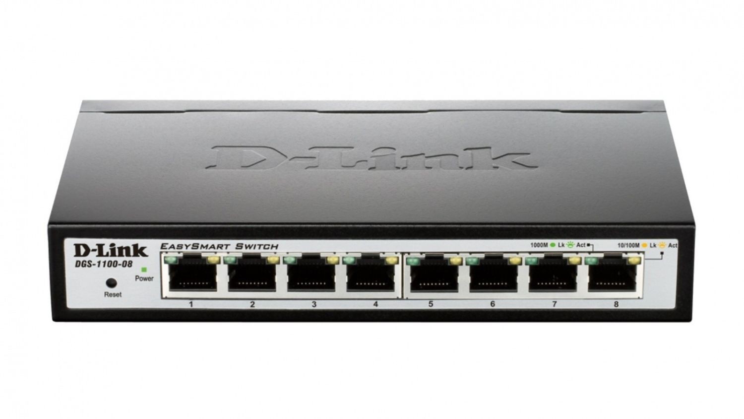D-Link Switch zarządzalny DGS-1100-08 8x1000 Mbps Gigabit