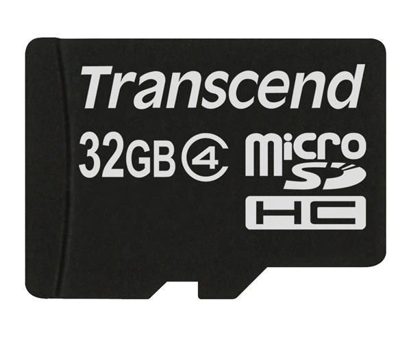 Transcend TS32GUSDC4 Memory card microSDHC 32GB Class 4