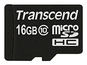 Transcend 16GB micro SDHC Card Class 10 no box/adapter