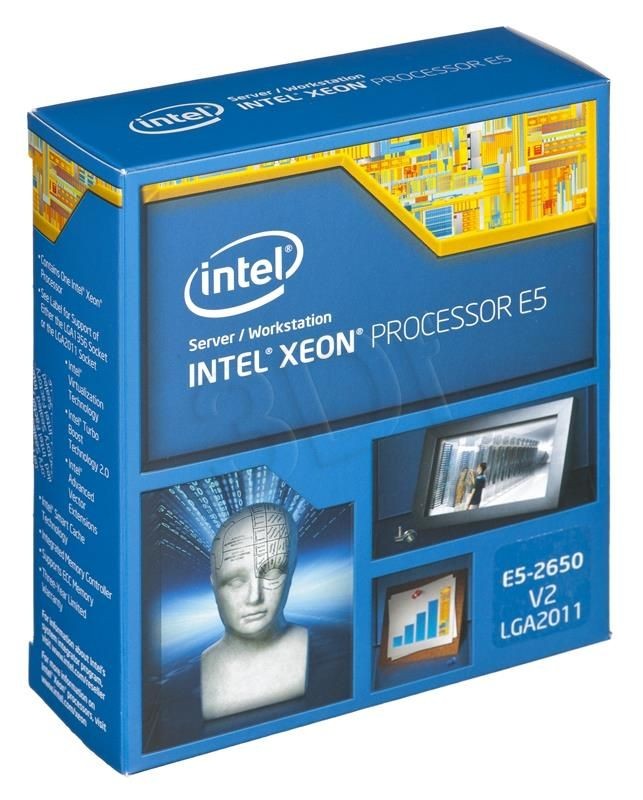 Intel Procesor CPU/XeonE5-2650v2 2.60GHz 20M LGA2011BOX