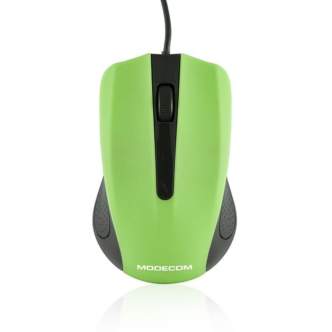 ModeCom PRZEWODOWA MYSZ OPTYCZNA M9 BLACK-GREEN