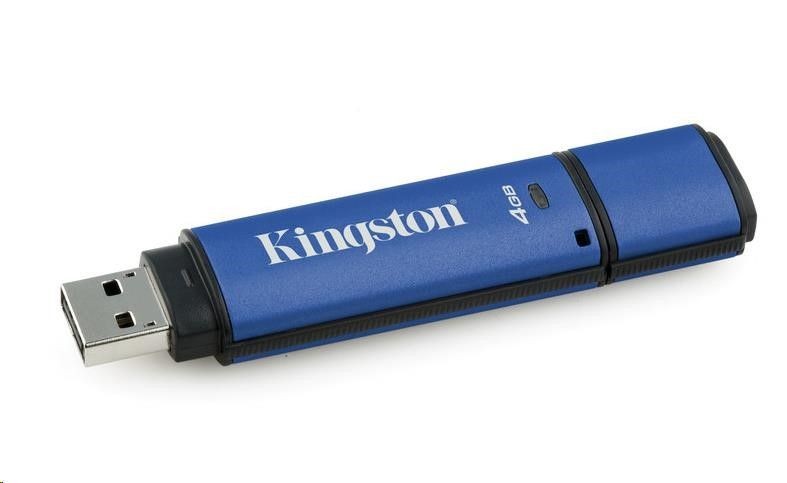 Kingston Pendrive DTVP30/4GB (4GB; USB 2.0; kolor niebieski)