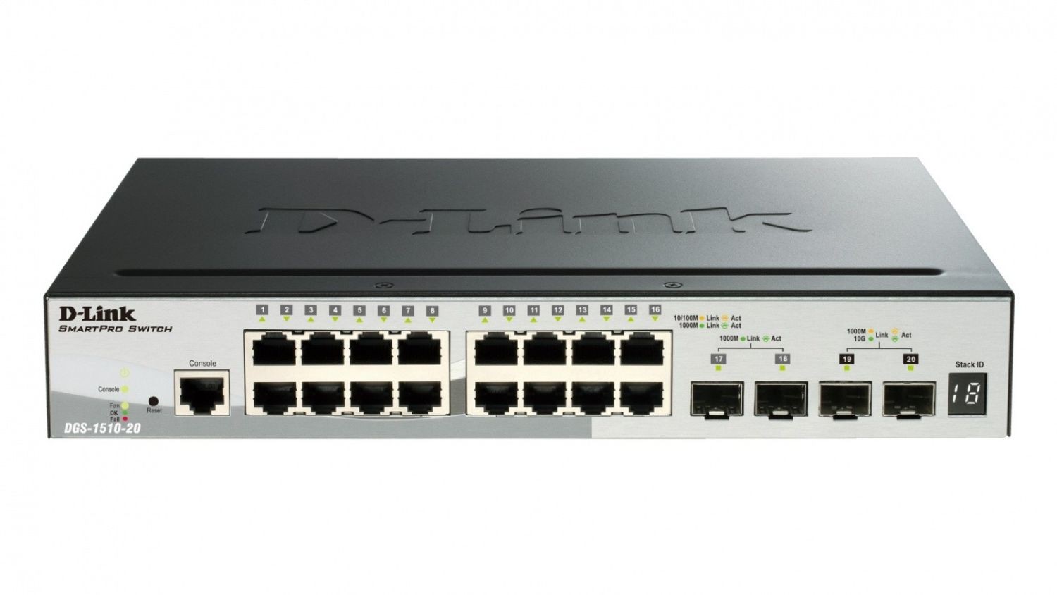 D-Link Switch DGS-1510-20 (16x 10/100/1000Mbps)