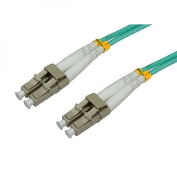 Intellinet Network Solutions Patchcord światłowodowy OM3 50/125 MM LC-LC Duplex 3m