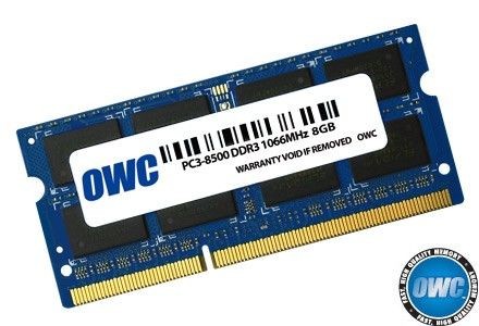 OWC Pamięć notebookowa SO-DIMM DDR3 8GB 1066MHz CL7 Apple Qualified