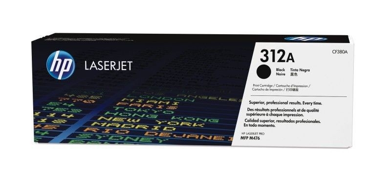 HP Toner 312A Black 2.4k CF380A