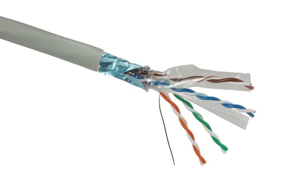 Solarix SXKD-6-FTP-PVC kabel instalacyjny CAT6 FTP PVC drut 500m/box
