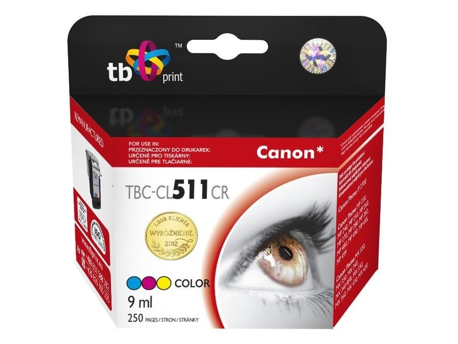 TB Print Tusz do Canon MP 240 TBC-CL511CR Kolor ref.