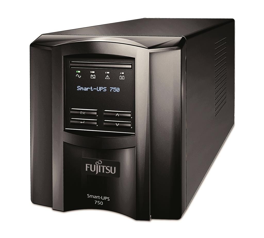 Fujitsu PY UPS 750VA / 500W Tower Line Interactive (VI) UPS (based on SMT750i) Black