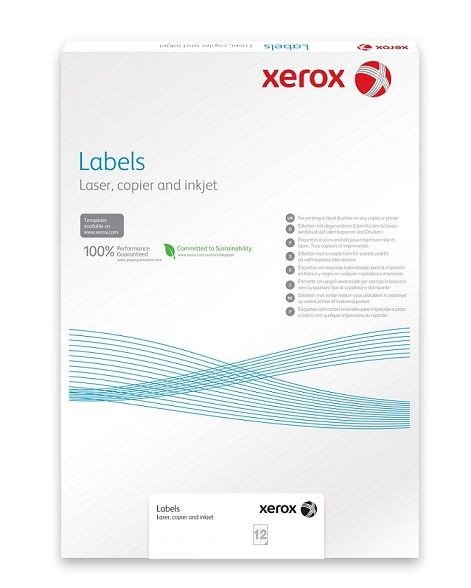 Xerox Plastový samolepicí materiál PNT Label - Gloss White (229g/100 listů, A4)