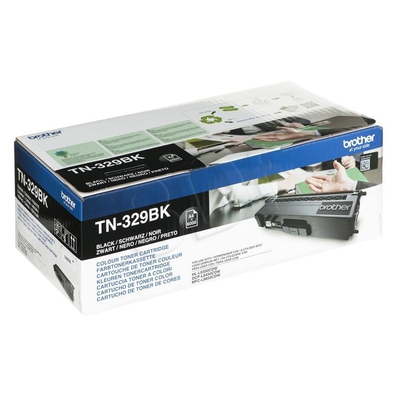 Brother TN329BK Toner TN329BK black 6 000str HL-L8350CDW