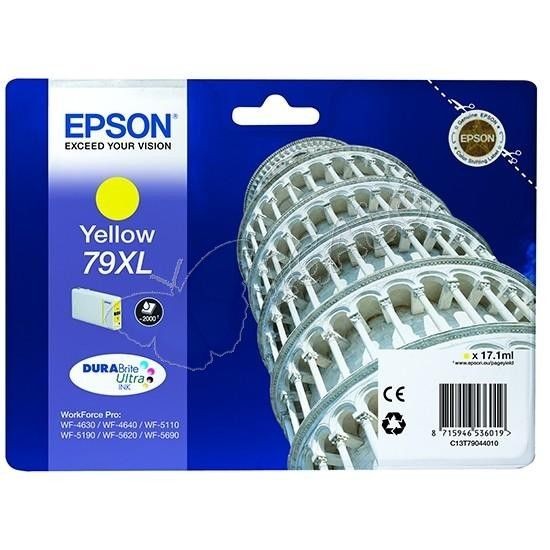 Epson C13T79044010 Tusz yellow T7904 17 ml WF-5110DW/WF-5190DW/WF-5620DWF/WF-5690DWF