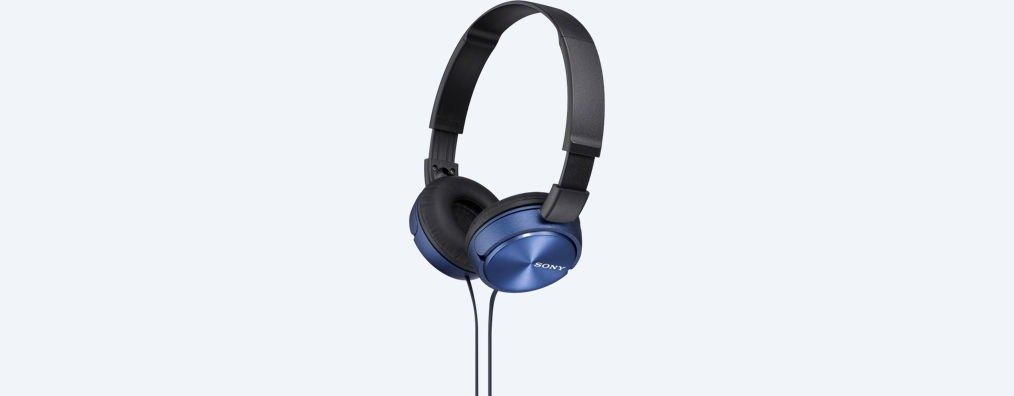 Sony | MDR-ZX310 | Foldable Headphones | Headband/On-Ear | Blue