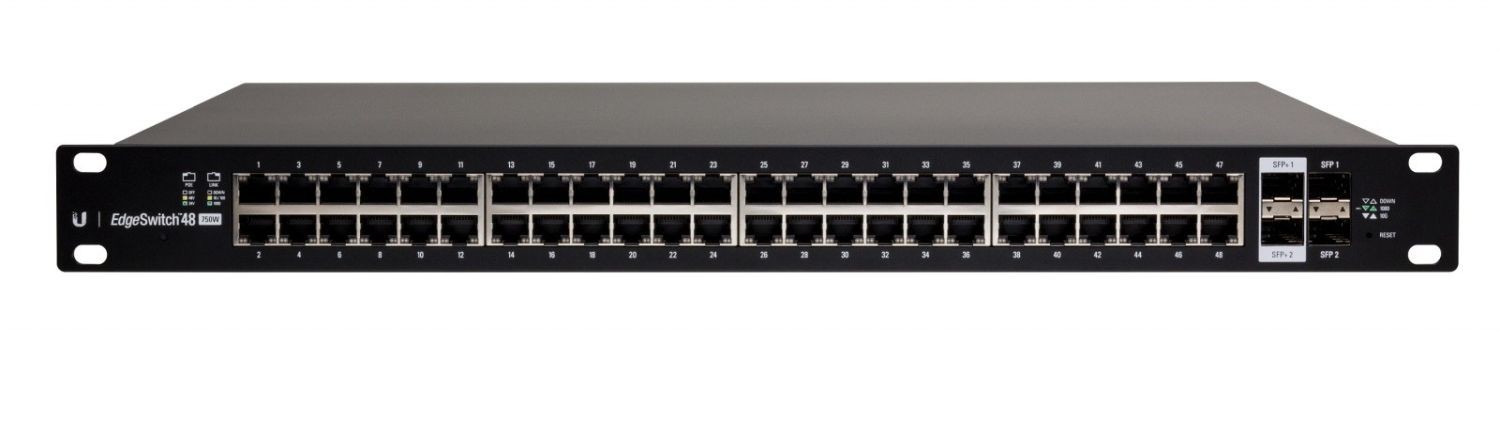 Ubiquiti Networks Przełącznik 48x1GbE 2SFP i 2SFP+ ES-48-750W