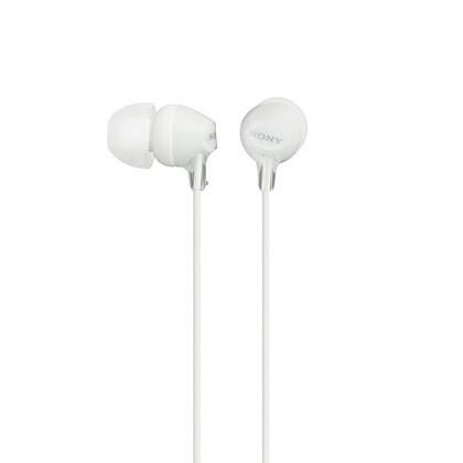 Sony Słuchawki MDR-EX15LP White