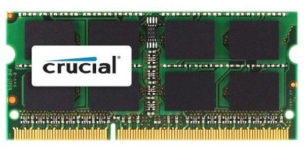 Crucial Pamięć CT51264BF160B (DDR3 SO-DIMM; 1 x 4 GB; 1600 MHz; CL11)