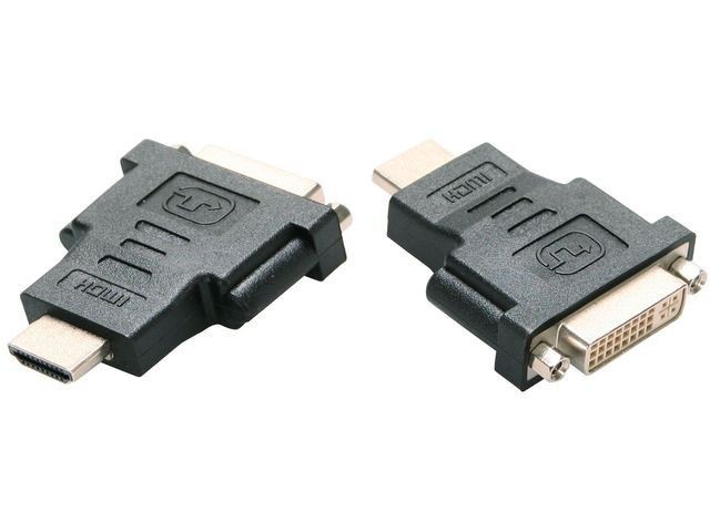 Gembird A-HDMI-DVI-3 adapter HDMI(M) - DVI-D(F)(24+1) Single link, czarny