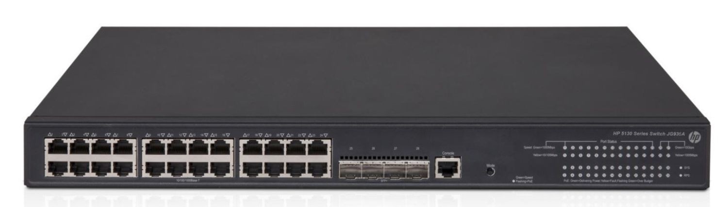 HP Switch 5130-24G-PoE+ 24xGBit/4xSFP+ JG936A