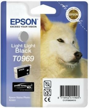 Epson C13T09694010 Tusz T0969 light light black UltraChrome K3 Stylus photo R2880