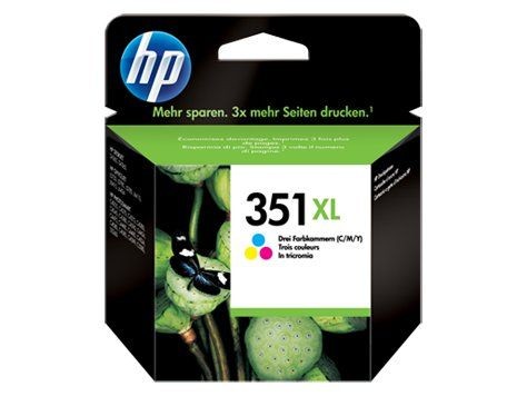 HP Ink Tri-Color 13ml | Pages 580 ( No. 351XL ) | 