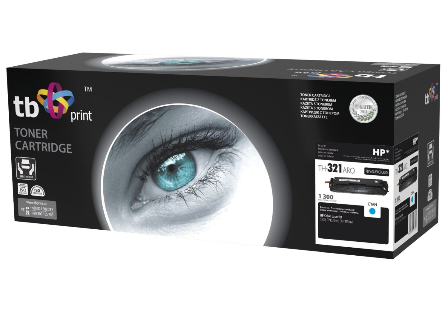 TB Print Toner do HP CP 1525 TH-321ARO CY ref.