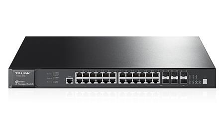 TP-Link Switch 1000M 24P.+4SFP 19 man. | T3700G-28TQ, Managed, L3, | Gigabit Ethernet (10/100/1000), Rack mounting, 1U