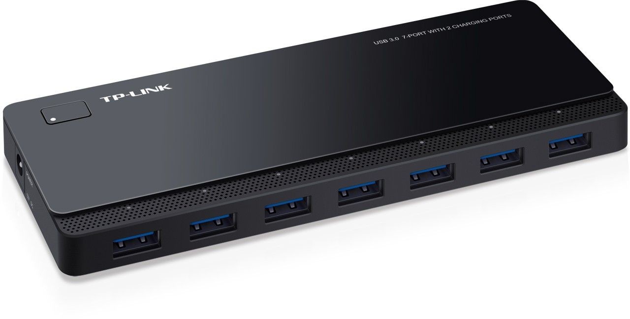 TP-Link 7-portowy Hub USB 3.0 z dwoma portami ładującymi