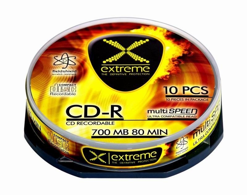 Extreme 2036 - 5905784761350 2036 - CD-R cake box 10 700MB 52x