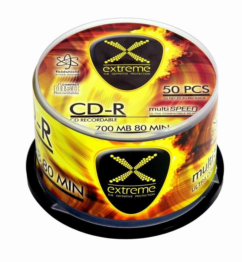 Extreme 2034 - 5905784761336 2034 - CD-R cake box 50 700MB 52x