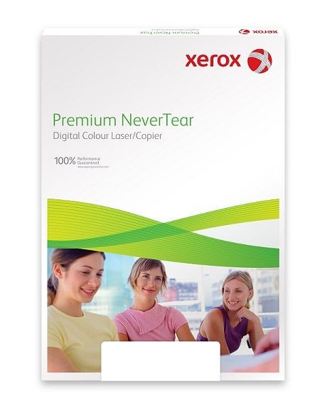 Xerox Papír Premium Never Tear PNT 123 SRA3 - Tmavě Žlutá (160g/100 listů, SRA3)