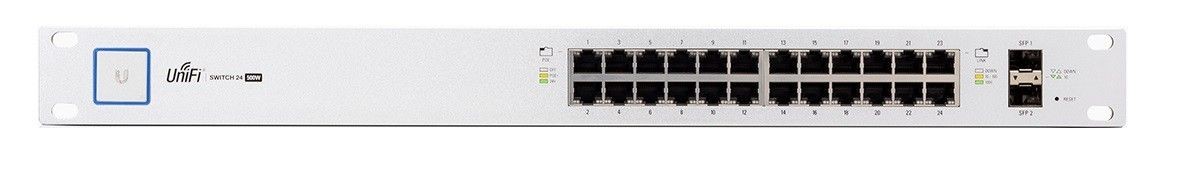 Ubiquiti Networks Switch 24x1GbE 2xSFP PoE US-24-500W
