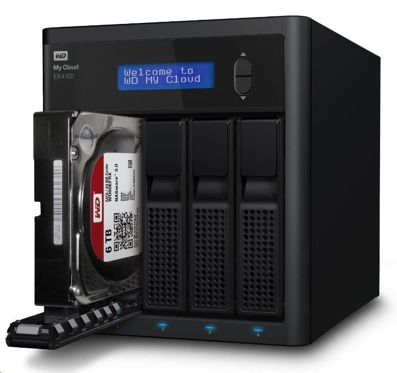 Western Digital WIEĹťA MAGAZYNOWA NAS 4BAY 8TB WDBWZE0080KBK-EESN WDC