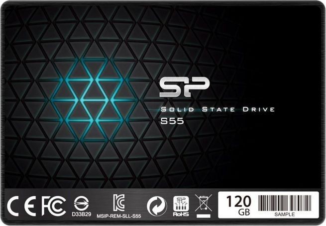 Silicon-Power Dysk SSD Slim S55 120GB 2,5' SATA3 460/360 MB/s 7mm