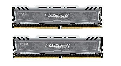 Crucial Pamięć DDR4 Ballistix Sport LT 16GB (2x8GB) 2400MHz CL16 DRx8 1,2V