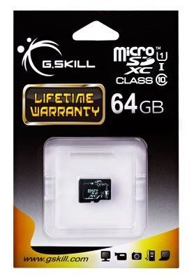 GSkill Karta pamięci Micro SDXC 64GB Class 10 UHS-I