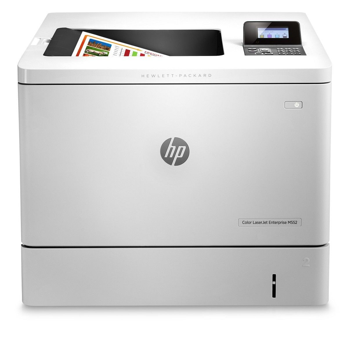 HP Farblaserdrucker LaserJet Enterprise M552dn Beschleunigte Geschäftsprozesse erfordern Arbeitsgruppen auf gleichem Niveau. Aus diesem Grund hat H