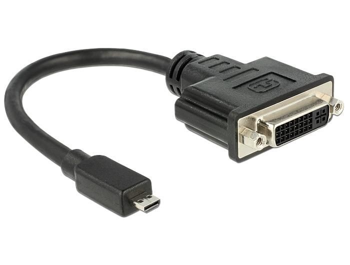 DeLOCK Adapter HDMI MICRO (M)-DVI-D(F)(24+5)