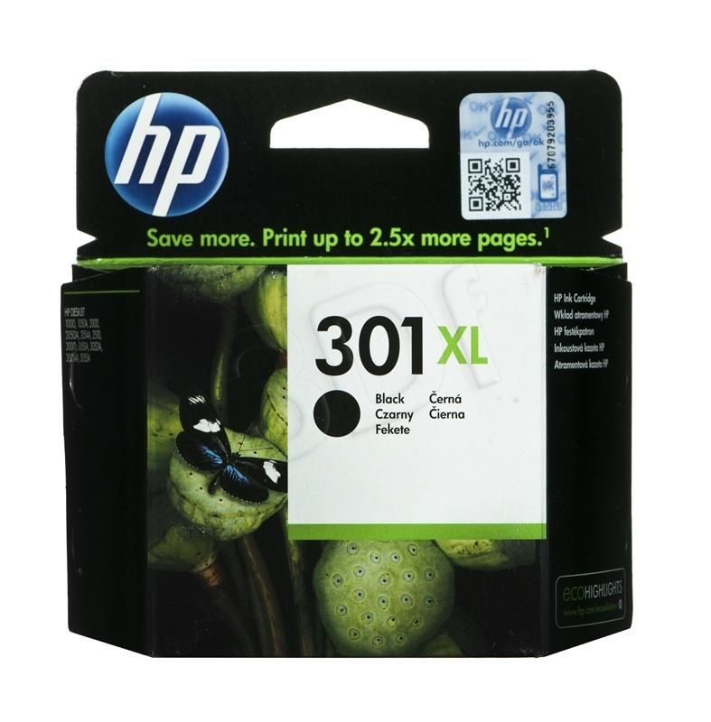 HP Tusz nr 301 XL (czarny)