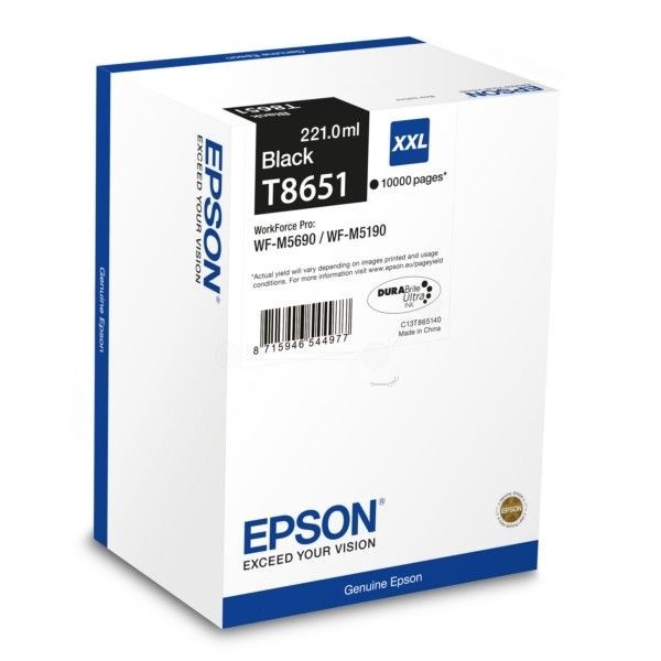 Epson ink čer WF-M5690DWF/M5190DW (221 ml)