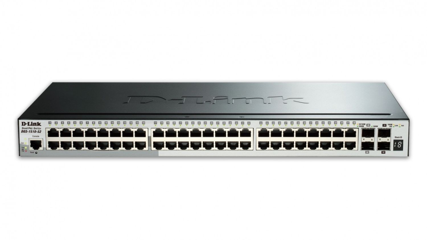 D-Link Przełącznik 52PortGigab Stack SmrtMnged Sw 4 10G SFP