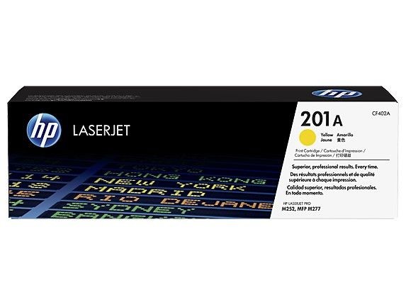 HP Toner 201A Yellow 1.4K CF402A