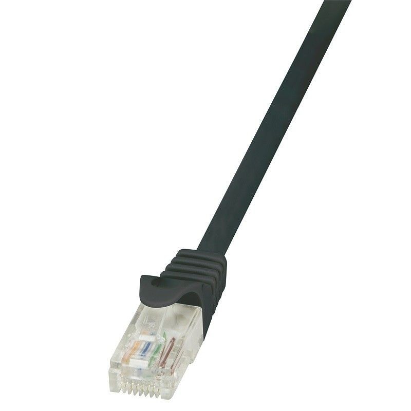 LogiLink CP1023U Patchcord CAT 5e UTP 0,50m czarny