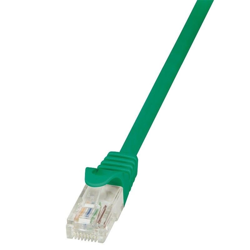 LogiLink CP1025U Patchcord CAT 5e UTP 0,50m zielony