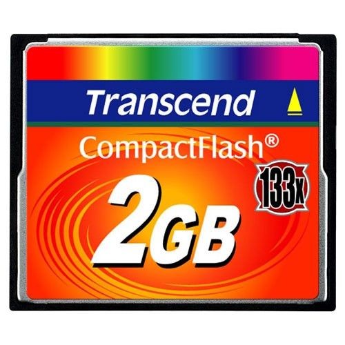 Transcend TS2GCF133 karta pamięci Compact Flash 2GB High Speed 133x